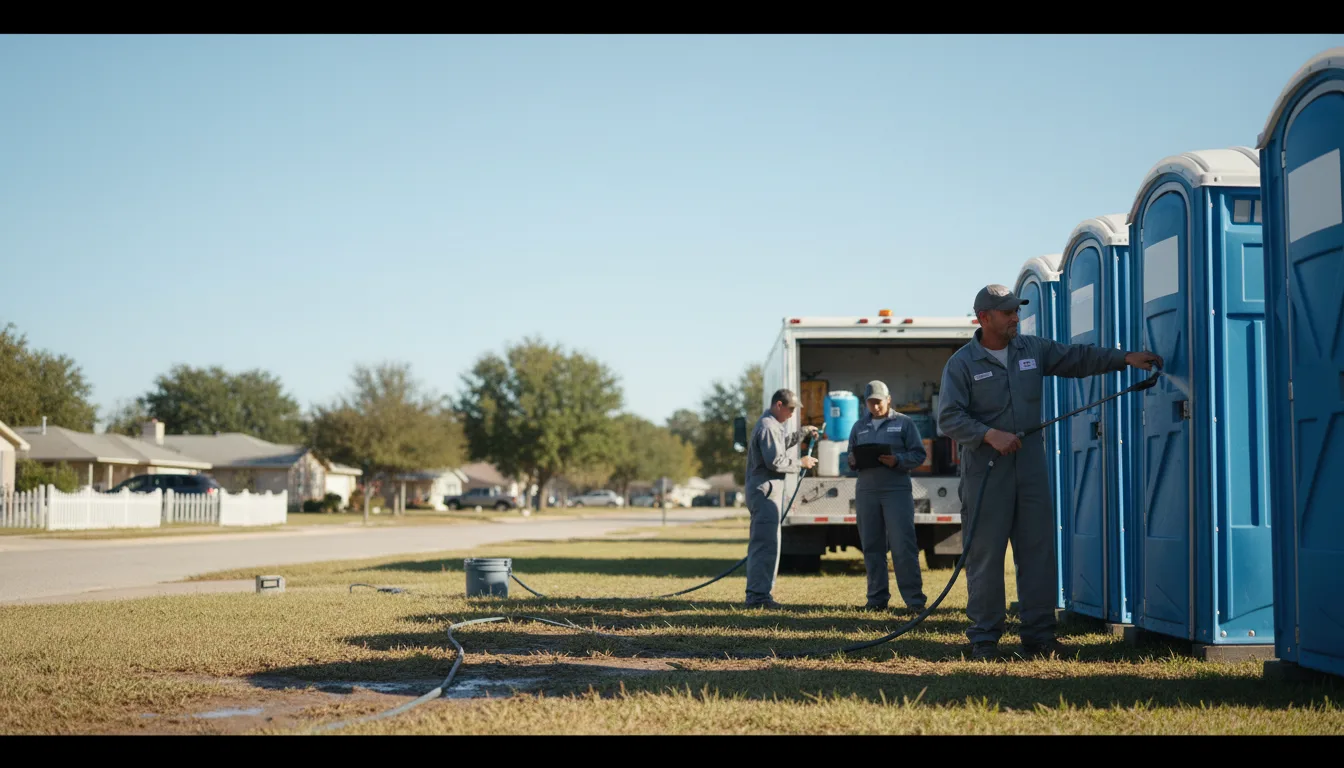 Long-Term Portable Toilet Rental in Pigeon, MI near me